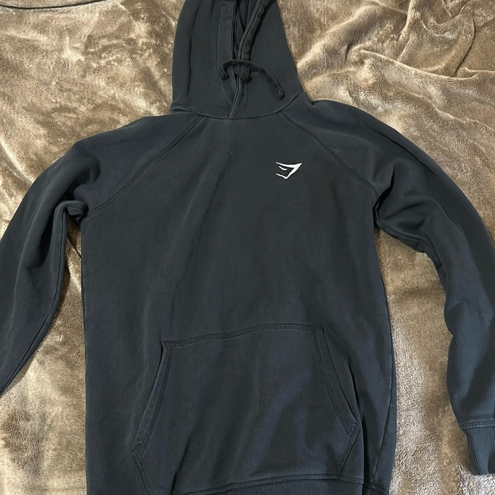 Gym shark crest hoodie sz S